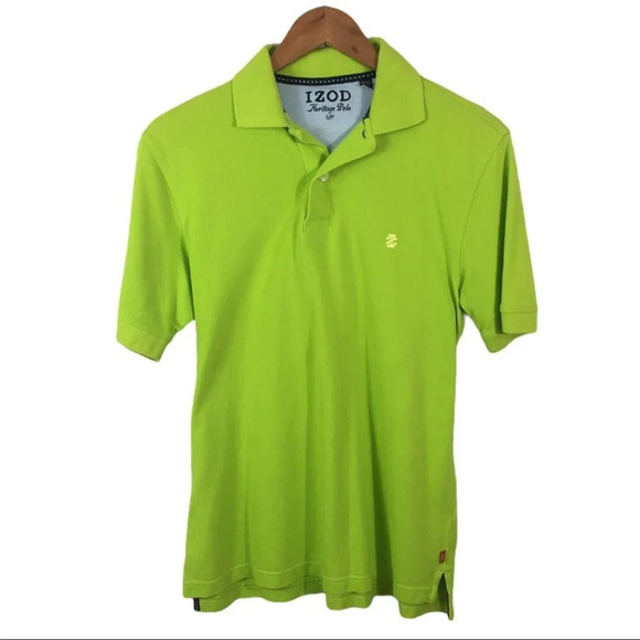 PO62 Izod Designer Preppy Heritage Polo Shirt S - Picture 1 of 3